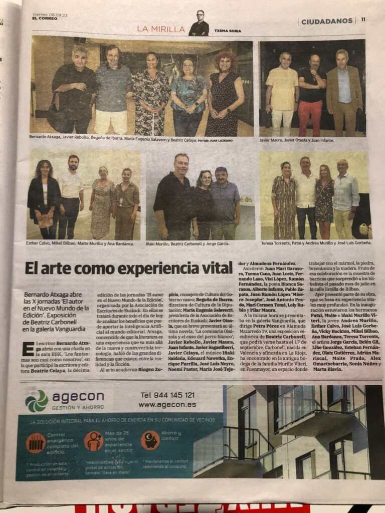 Beatriz Carbonell en Galería Vanguardia