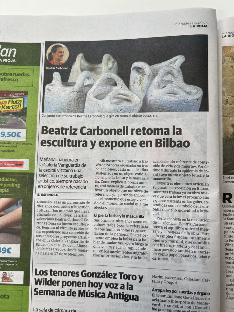 Beatriz Carbonell en Galería Vanguardia